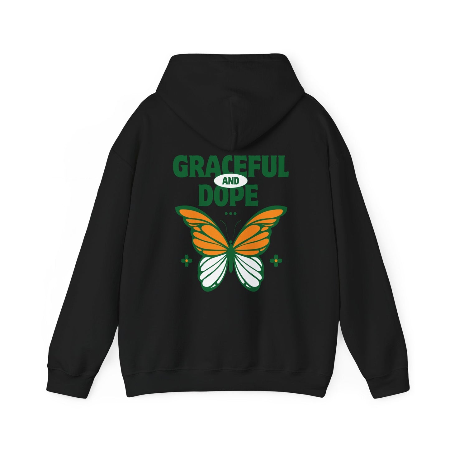 Butterfly Graceful & Dope Hoodie - Dope Life Tribe