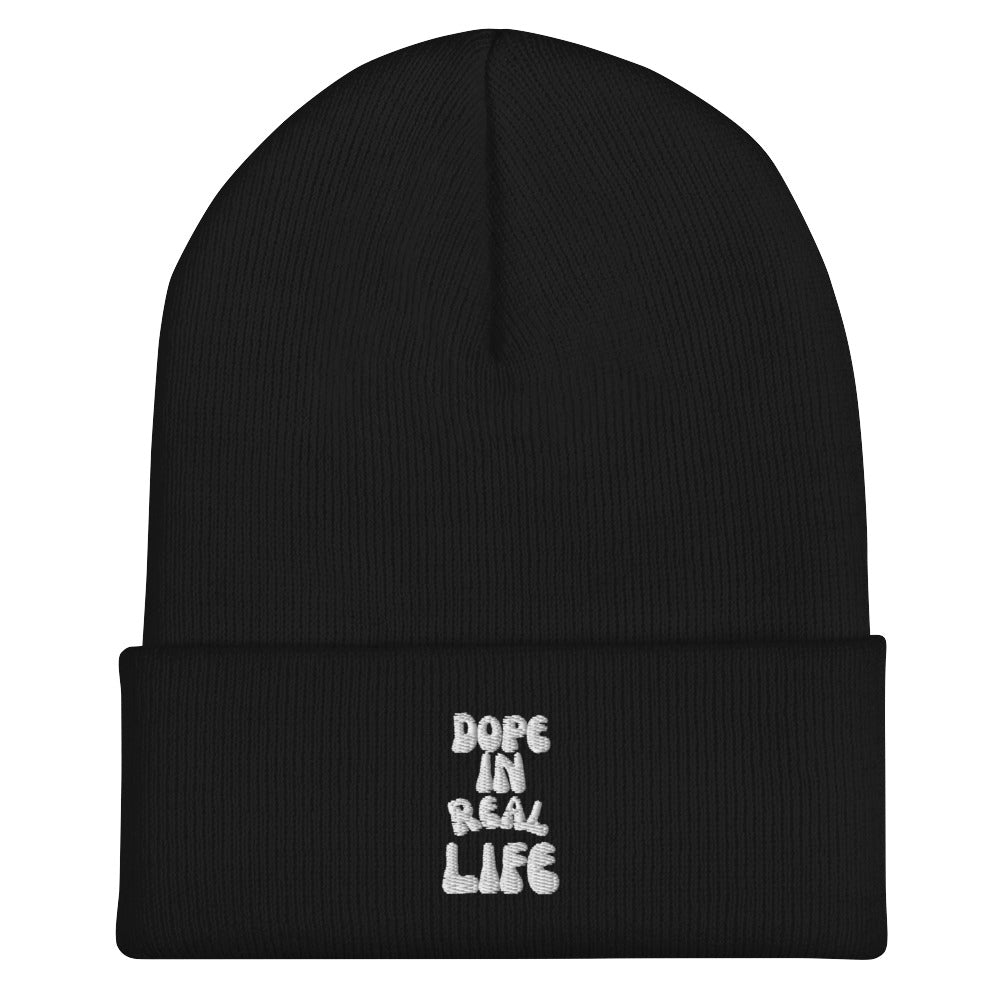 Dope In Real Life Beanie - Dope Life Tribe