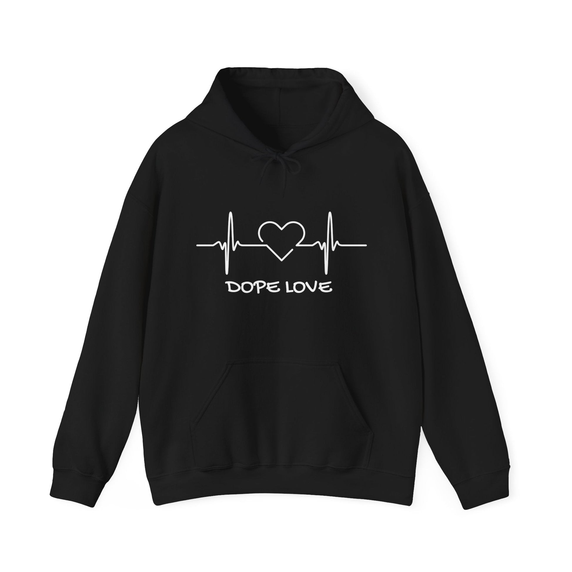 Dope Love Heartbeat Hoodie - Dope Life Tribe