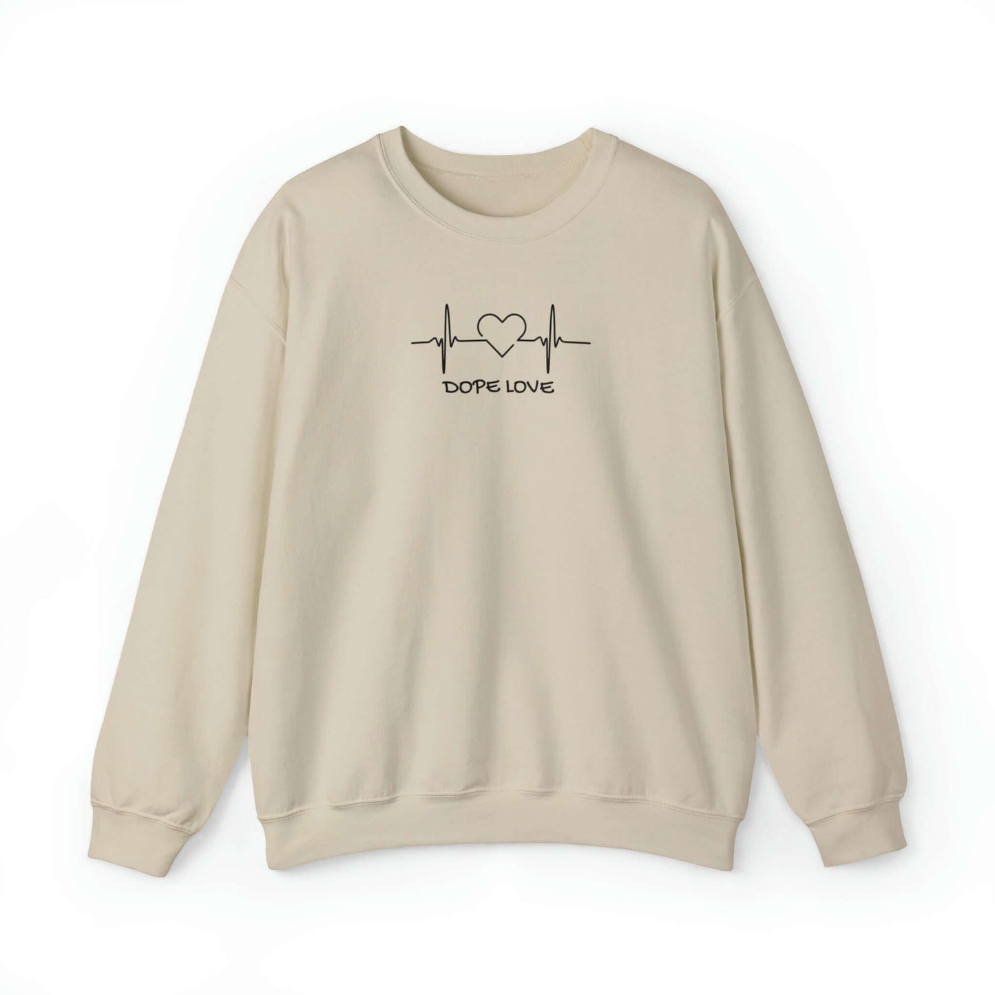 Dope Love Heartbeat Sweater - Dope Life Tribe