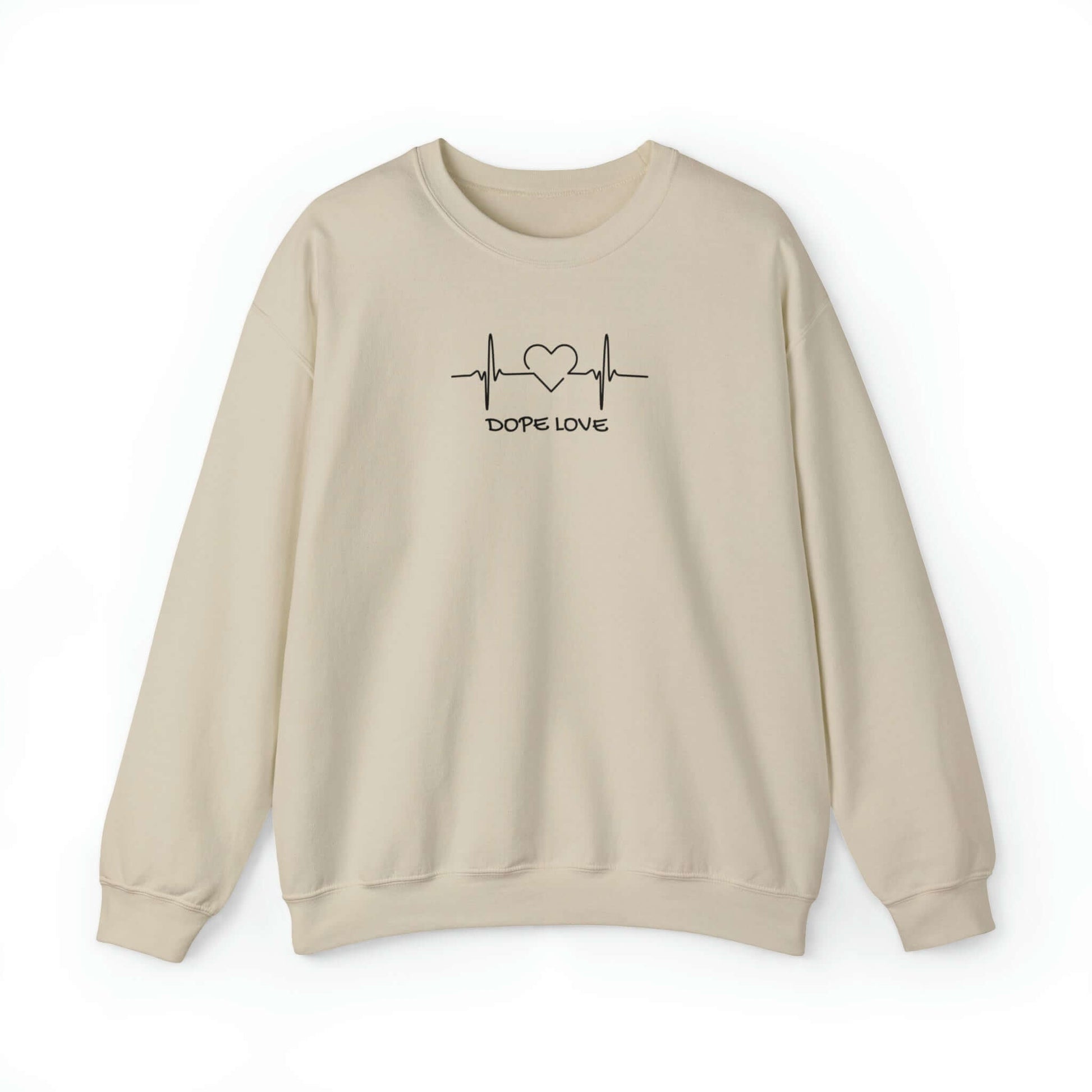 Dope Love Heartbeat Sweater - Dope Life Tribe