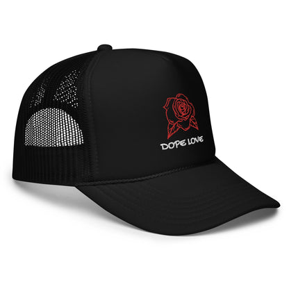 Dope Love Rose Trucker Hat - Dope Life Tribe