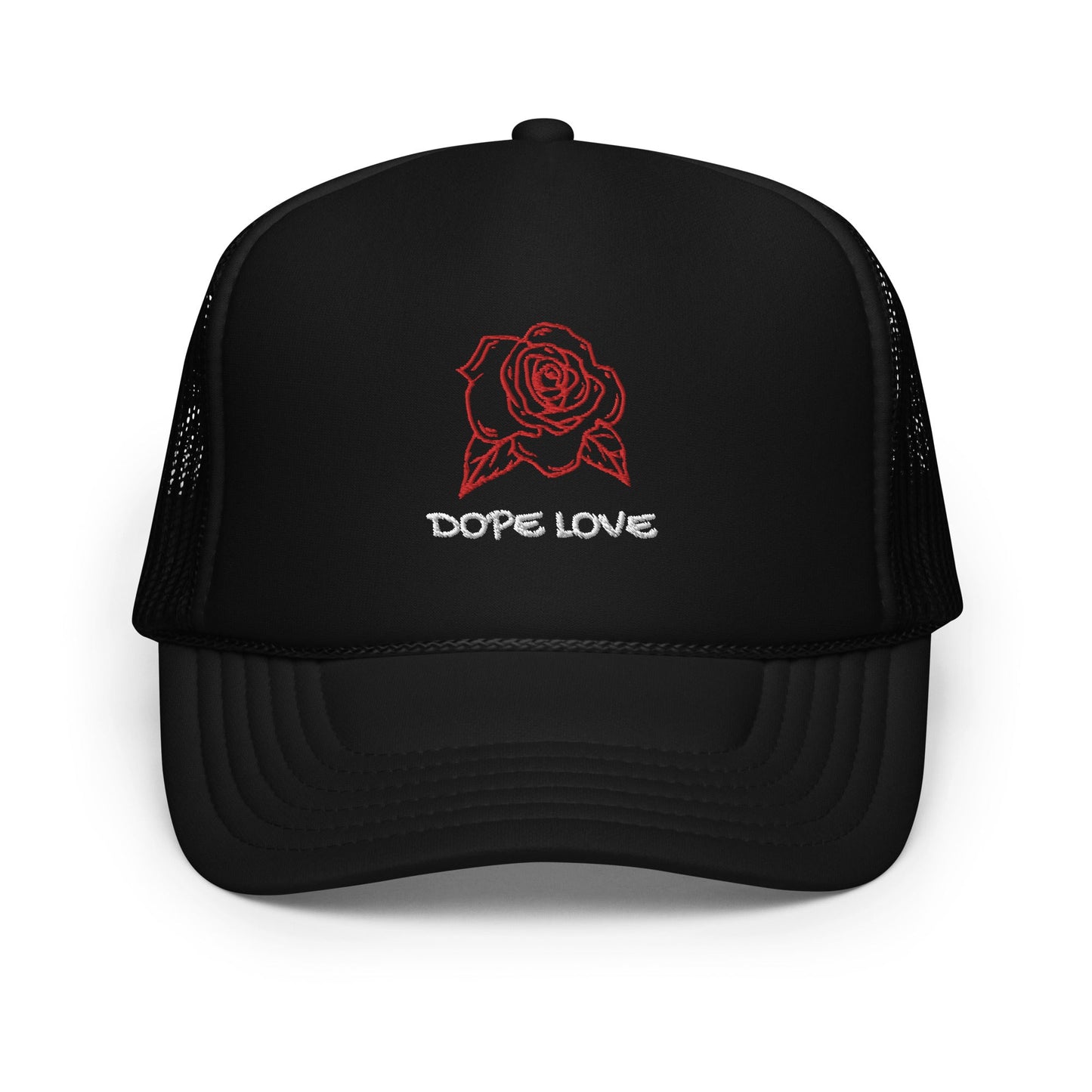 Dope Love Rose Trucker Hat - Dope Life Tribe