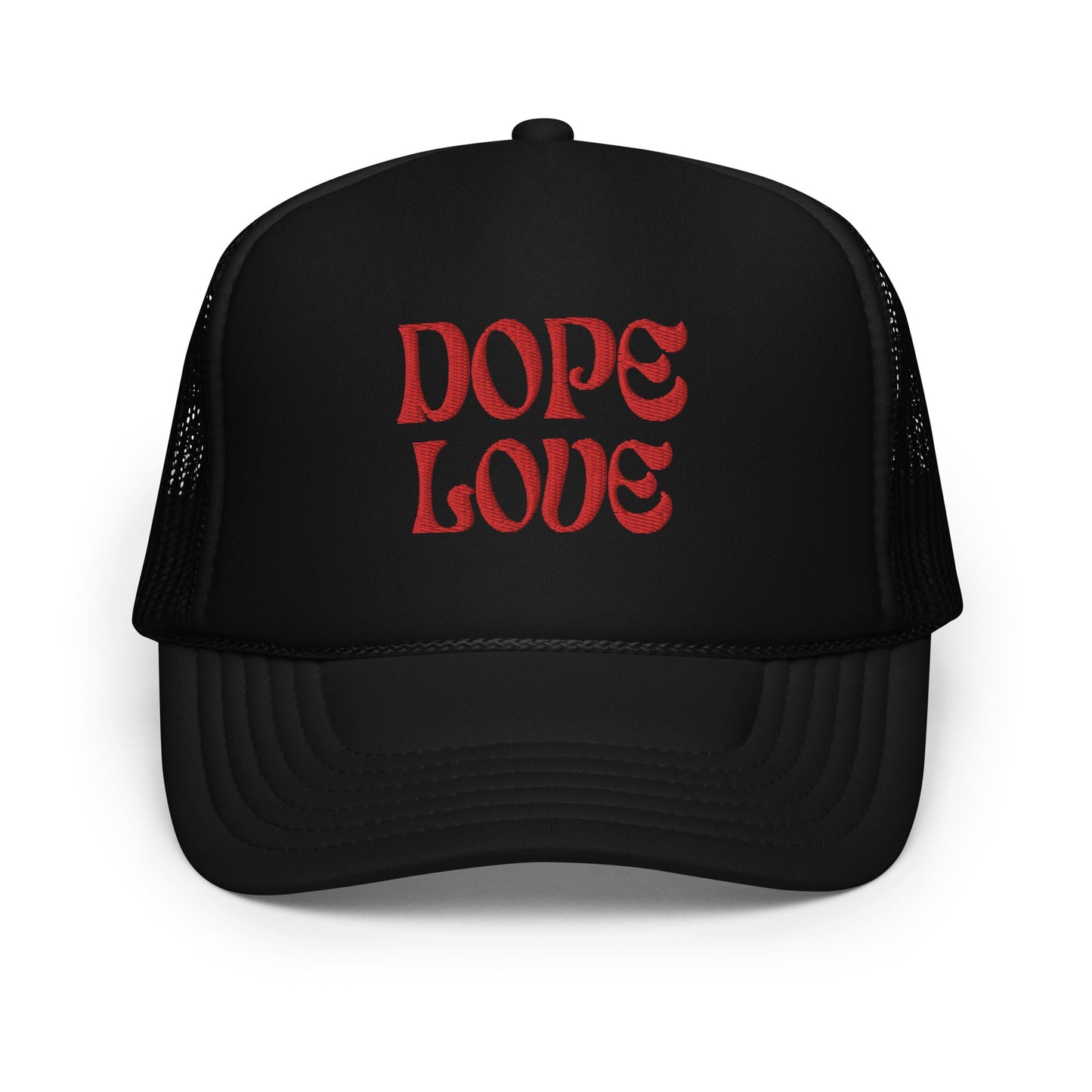 Dope Love Wavy Trucker Hat - Dope Life Tribe