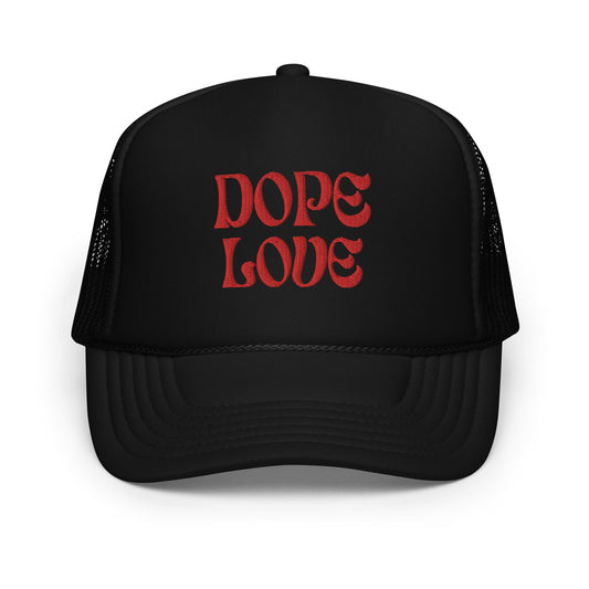 Dope Love Wavy Trucker Hat - Dope Life Tribe